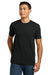 Next Level NL6210/N6210/6210 Mens CVC Jersey Short Sleeve Crewneck T-Shirt Black Model Front