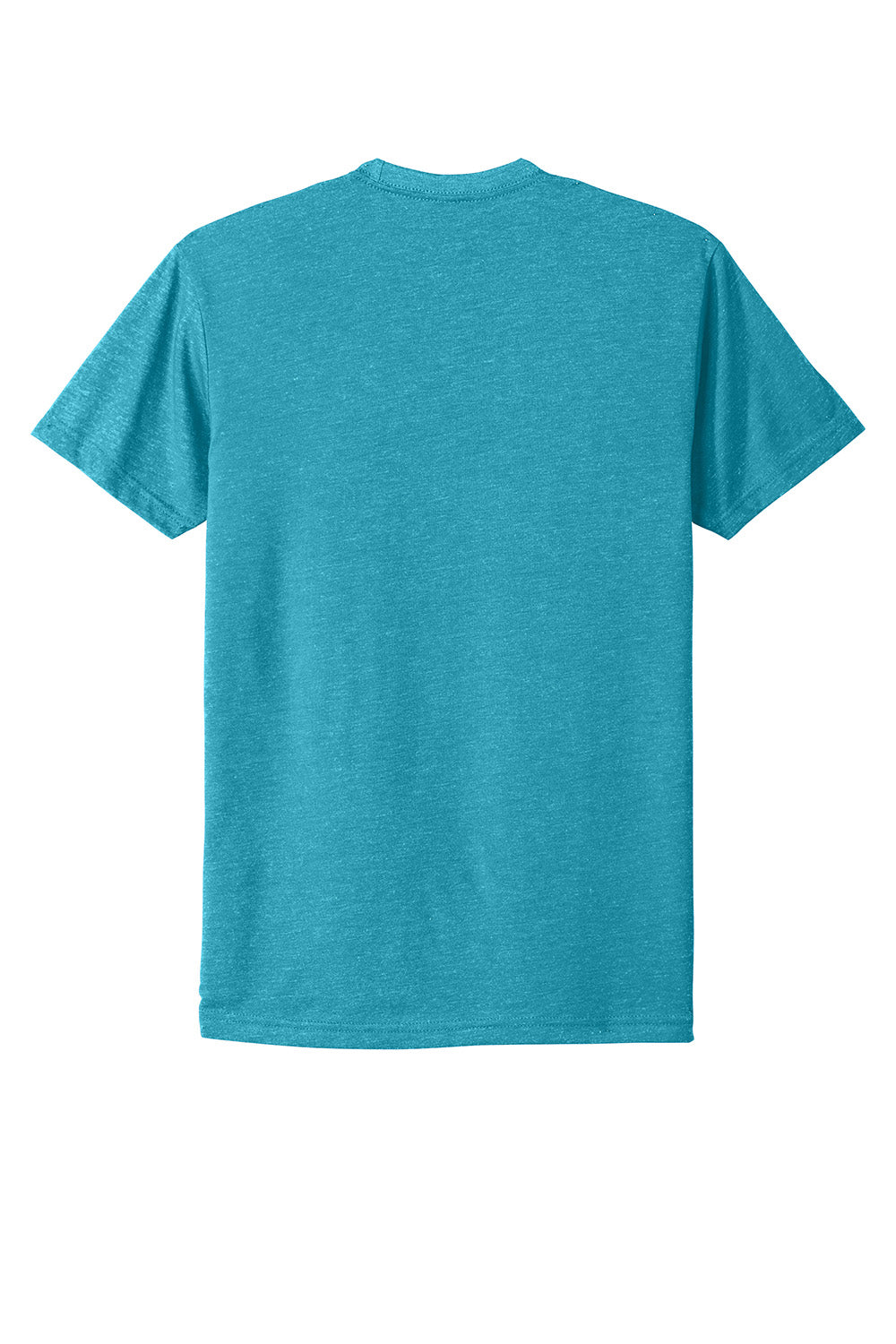 Next Level NL6210/N6210/6210 Mens CVC Jersey Short Sleeve Crewneck T-Shirt Bondi Blue Flat Back