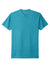 Next Level NL6210/N6210/6210 Mens CVC Jersey Short Sleeve Crewneck T-Shirt Bondi Blue Flat Front