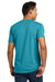 Next Level NL6210/N6210/6210 Mens CVC Jersey Short Sleeve Crewneck T-Shirt Bondi Blue Model Back