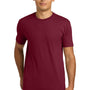 Next Level Mens CVC Jersey Short Sleeve Crewneck T-Shirt - Cardinal Red