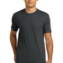 Next Level Mens CVC Jersey Short Sleeve Crewneck T-Shirt - Charcoal Grey