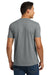 Next Level NL6210/N6210/6210 Mens CVC Jersey Short Sleeve Crewneck T-Shirt Heather Dark Grey Model Back