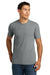 Next Level NL6210/N6210/6210 Mens CVC Jersey Short Sleeve Crewneck T-Shirt Heather Dark Grey Model Front