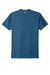 Next Level NL6210/N6210/6210 Mens CVC Jersey Short Sleeve Crewneck T-Shirt Heather Cool Blue Flat Front