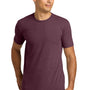 Next Level Mens CVC Jersey Short Sleeve Crewneck T-Shirt - Heather Maroon