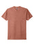 Next Level NL6210/N6210/6210 Mens CVC Jersey Short Sleeve Crewneck T-Shirt Heather Redwood Flat Front