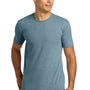 Next Level Mens CVC Jersey Short Sleeve Crewneck T-Shirt - Heather Slate Blue - NEW