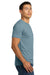 Next Level NL6210/N6210/6210 Mens CVC Jersey Short Sleeve Crewneck T-Shirt Heather Slate Blue Model Side