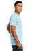 Next Level NL6210/N6210/6210 Mens CVC Jersey Short Sleeve Crewneck T-Shirt Ice Blue Model Side