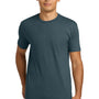 Next Level Mens CVC Jersey Short Sleeve Crewneck T-Shirt - Indigo Blue