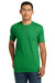 Next Level NL6210/N6210/6210 Mens CVC Jersey Short Sleeve Crewneck T-Shirt Kelly Green Model Front