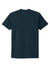 Next Level NL6210/N6210/6210 Mens CVC Jersey Short Sleeve Crewneck T-Shirt Midnight Navy Blue Flat Back