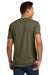 Next Level NL6210/N6210/6210 Mens CVC Jersey Short Sleeve Crewneck T-Shirt Military Green Model Back