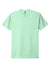 Next Level NL6210/N6210/6210 Mens CVC Jersey Short Sleeve Crewneck T-Shirt Mint Green Flat Front