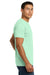 Next Level NL6210/N6210/6210 Mens CVC Jersey Short Sleeve Crewneck T-Shirt Mint Green Model Side