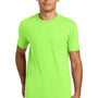 Next Level Mens CVC Jersey Short Sleeve Crewneck T-Shirt - Neon Green