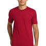 Next Level Mens CVC Jersey Short Sleeve Crewneck T-Shirt - Red