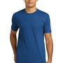 Next Level Mens CVC Jersey Short Sleeve Crewneck T-Shirt - Royal Blue