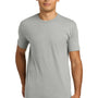 Next Level Mens CVC Jersey Short Sleeve Crewneck T-Shirt - Silk Grey