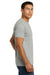 Next Level NL6210/N6210/6210 Mens CVC Jersey Short Sleeve Crewneck T-Shirt Silk Grey Model Side