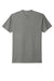 Next Level NL6210/N6210/6210 Mens CVC Jersey Short Sleeve Crewneck T-Shirt Stone Grey Flat Front