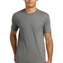 Next Level Mens CVC Jersey Short Sleeve Crewneck T-Shirt - Stone Grey