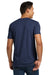 Next Level NL6210/N6210/6210 Mens CVC Jersey Short Sleeve Crewneck T-Shirt Storm Blue Model Back