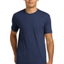 Next Level Mens CVC Jersey Short Sleeve Crewneck T-Shirt - Storm Blue