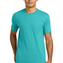 Next Level Mens CVC Jersey Short Sleeve Crewneck T-Shirt - Tahiti Blue