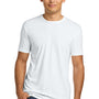 Next Level Mens CVC Jersey Short Sleeve Crewneck T-Shirt - White