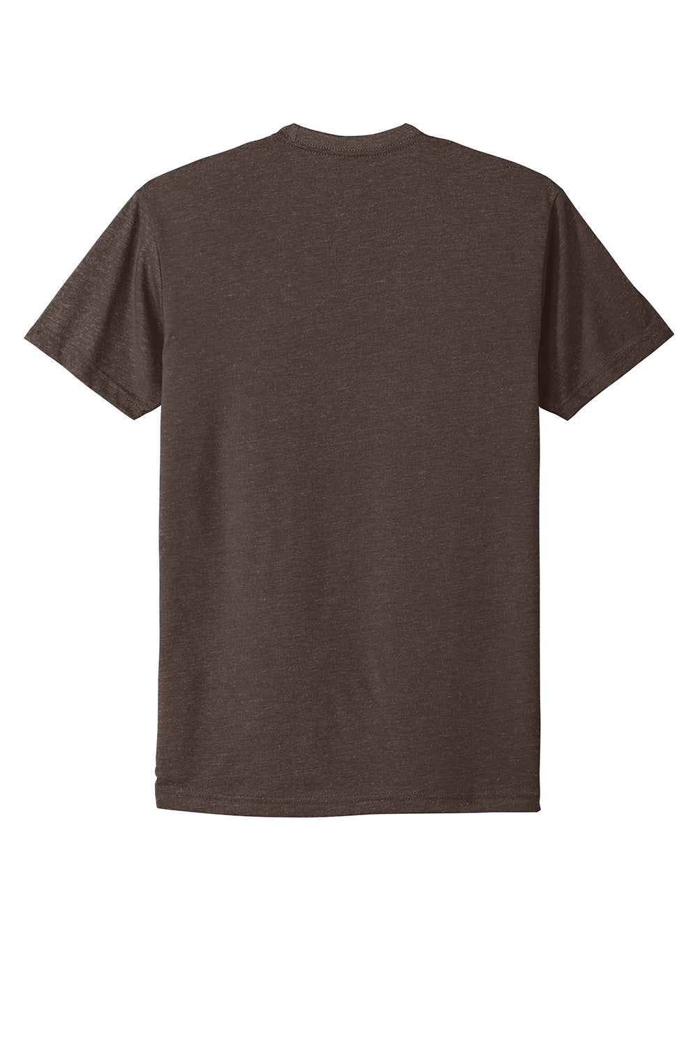 Next Level NL6210/N6210/6210 Mens CVC Jersey Short Sleeve Crewneck T-Shirt Espresso Brown Flat Back