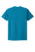 Next Level NL6210/N6210/6210 Mens CVC Jersey Short Sleeve Crewneck T-Shirt Turquoise Blue Flat Back