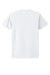 Next Level NL6210/N6210/6210 Mens CVC Jersey Short Sleeve Crewneck T-Shirt White Flat Back