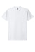 Next Level NL6210/N6210/6210 Mens CVC Jersey Short Sleeve Crewneck T-Shirt White Flat Front