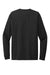 Next Level NL6211 Mens CVC Long Sleeve Crewneck T-Shirt Black Flat Back