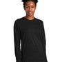 Next Level Mens CVC Long Sleeve Crewneck T-Shirt - Black