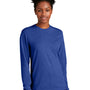 Next Level Mens CVC Long Sleeve Crewneck T-Shirt - Royal Blue