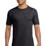 Next Level Mens Sueded Jersey Short Sleeve Crewneck T-Shirt - Heather Charcoal Grey