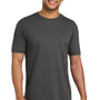 Next Level Mens Sueded Jersey Short Sleeve Crewneck T-Shirt - Heavy Metal Grey