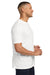 Next Level NL6410/6410 Mens Sueded Jersey Short Sleeve Crewneck T-Shirt White Model Side