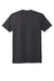 Next Level NL6410/6410 Mens Sueded Jersey Short Sleeve Crewneck T-Shirt Heather Charcoal Grey Flat Back