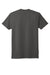 Next Level NL6410/6410 Mens Sueded Jersey Short Sleeve Crewneck T-Shirt Heavy Metal Grey Flat Back