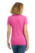 Next Level NL6610/6610 Womens CVC Jersey Short Sleeve Crewneck T-Shirt Hot Pink Model Back