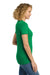 Next Level NL6610/6610 Womens CVC Jersey Short Sleeve Crewneck T-Shirt Kelly Green Model Side