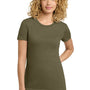 Next Level Womens CVC Jersey Short Sleeve Crewneck T-Shirt - Military Green