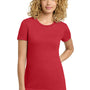 Next Level Womens CVC Jersey Short Sleeve Crewneck T-Shirt - Red