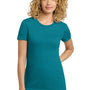 Next Level Womens CVC Jersey Short Sleeve Crewneck T-Shirt - Teal Green