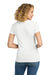 Next Level NL6610/6610 Womens CVC Jersey Short Sleeve Crewneck T-Shirt White Model Back