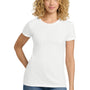 Next Level Womens CVC Jersey Short Sleeve Crewneck T-Shirt - White